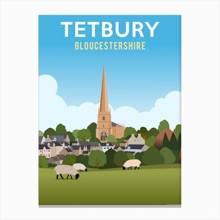 Tetbury Church Canvas Print