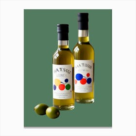 Olive Oil Canvas Print