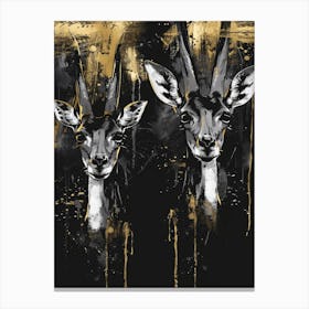 Antelopes Canvas Print Canvas Print