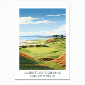 Castle Stuart Golf Links   Inverness Scotland 1 Canvas Print