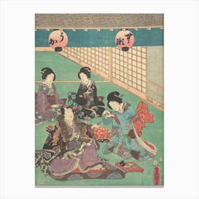 Print By Utagawa Kunisada (9) Canvas Print