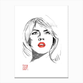 Blondie Canvas Print