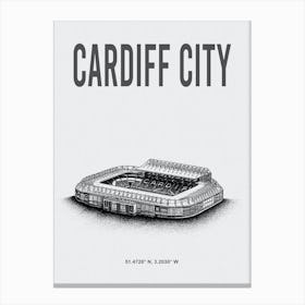 Cardiff City Stadium Cardiff City Fc Stadium Canvas Print