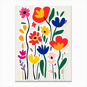 Flower Bouquet Canvas Print