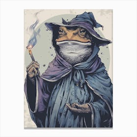 Wizard Frog Canvas Print