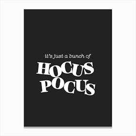 Hocus Pocus 1 Canvas Print