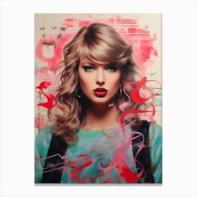 Taylor Swift (1) Canvas Print