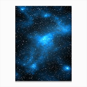 Blue Nebula 5 Canvas Print