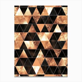 Abstract Geometric Pattern 3 Canvas Print