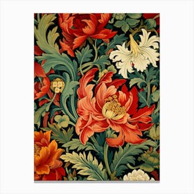 Floral Wallpaper 25 Canvas Print