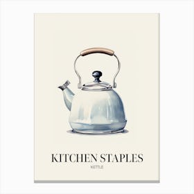 Kitchen Staples Kettle 1 Canvas Print