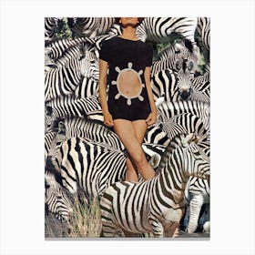 Zebras Canvas Print