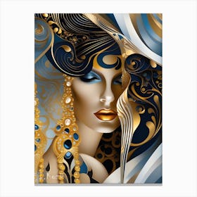 Nova Fy! Blackgold 018 Canvas Print
