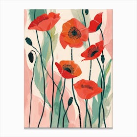 Poppies 70 Canvas Print