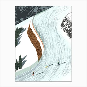 Ski Canvas Print