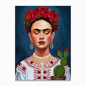 Frida Kahlo 3 Canvas Print