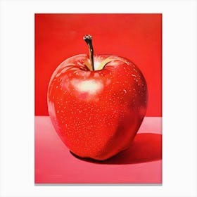 Red Apple Canvas Print