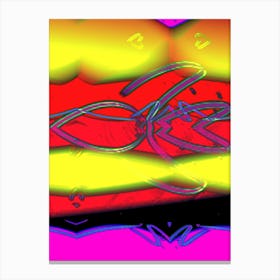 Psychedelic Abstract 3 Canvas Print