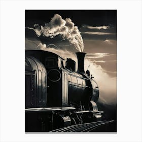 Steam Train Canvas Print