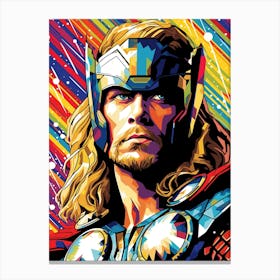 Thor Popart 1 Canvas Print