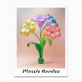 Dreamy Inflatable Flowers Poster Lily 3 Canvas Print
