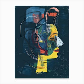 Woman'S Head 13 Canvas Print