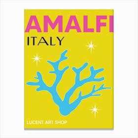 Amalfi Italy Canvas Print