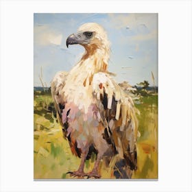 Bird Painting Vulture 4 Canvas Print