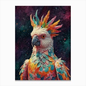 Colorful Parrot 21 Canvas Print