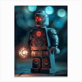 Lego Iron Man Canvas Print