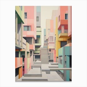 Urban Geometric 12 Canvas Print