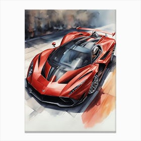 sport car Canvas Print