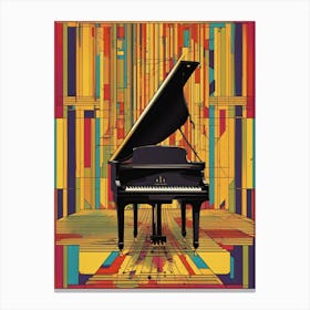 Grand Piano Print Canvas Print