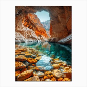 Nevada Canyon Canvas Print