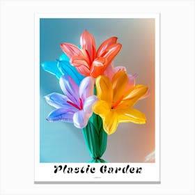 Dreamy Inflatable Flowers Poster Lobelia 3 Canvas Print