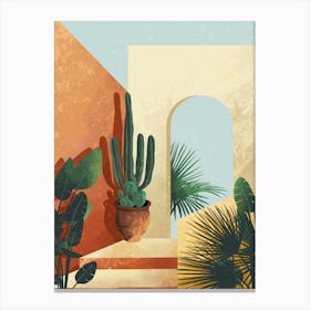 Cactus Garden 5 Canvas Print