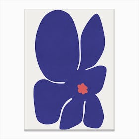 Blue Lily Canvas Print