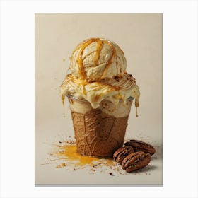 Ice Cream Sundae 1 Canvas Print