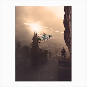 The Cliff Canvas Print
