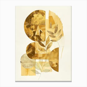 Gold Leaf 34 Canvas Print