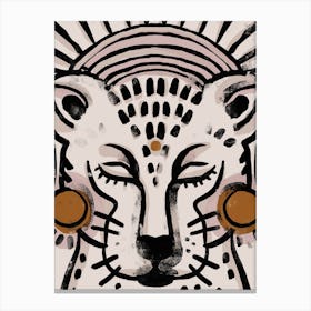 Tiger Light Version Canvas Print