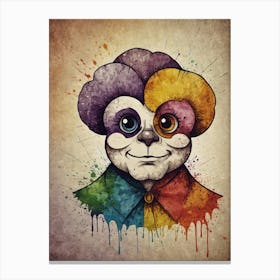 Clown Painting Canvas Print