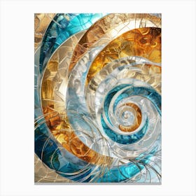 Abstract Abstract Painting 25 Canvas Print