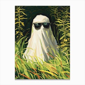 Ghost In The Grass 13 Canvas Print