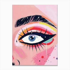 Eye Painting 2 Canvas Print