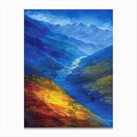 Valley Of The Sun Canvas Print