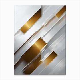 Abstract Gold And Silver Background Toile