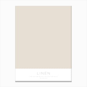 The Colour Block Collection - Linen Canvas Print