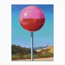 Pink Balloon Canvas Print