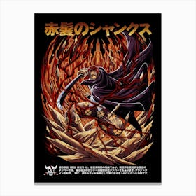 One Piece Anime Poster 17 Canvas Print